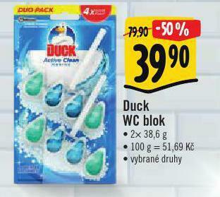 Albert Duck wc blok nabídka
