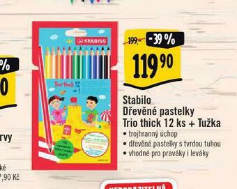 Albert Stabilo dřevěné pastelky nabídka