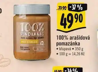 Albert 100% arašídová pomazánka nabídka