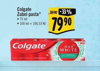 Albert Colgate zubní pasta nabídka