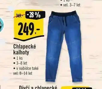 Albert Chlapecké kalhoty nabídka