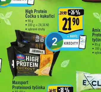 Albert High protein čočka s kukuřicí nabídka