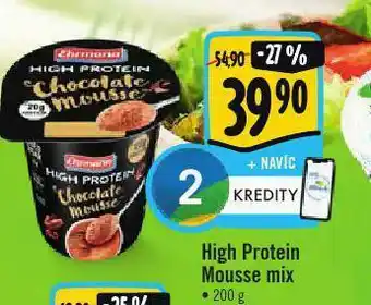 Albert High protein mousse mix nabídka