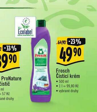 Albert Frosch čistící krém nabídka