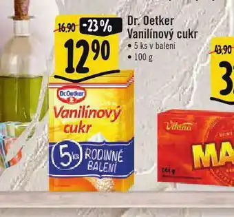 Albert Dr. oetker vaniůínový cukr nabídka