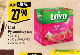 Albert Loyd pyramidový čaj nabídka