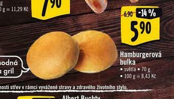 Albert Hamburgerová bulka nabídka