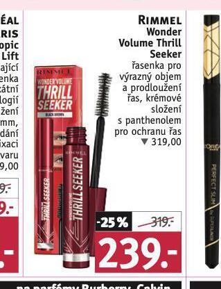 Rossmann Rimmel řasenka nabídka
