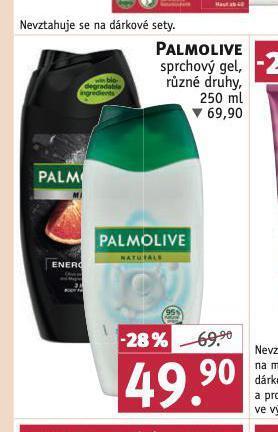 Rossmann Palmolive sprchový gel nabídka