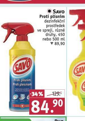 Rossmann Savo proti plísním nabídka