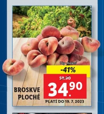 Lidl BROSKVE PLOCHE nabídka