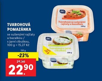 Lidl TVAROHOVÁ POMAZÁNKA nabídka