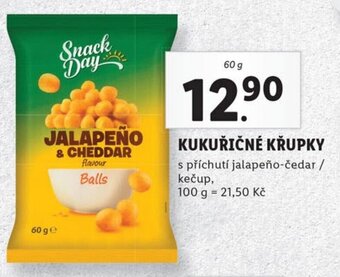 Lidl KUKUŘIČNÉ KŘUPKY nabídka