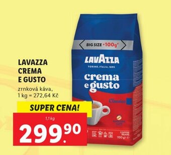Lidl LAVAZZA CREMA E GUSTO nabídka
