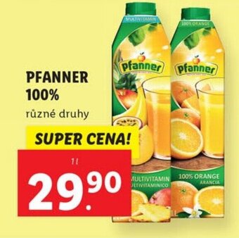 Lidl PFANNER 100% nabídka