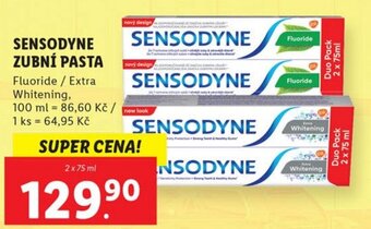 Lidl SENSODYNE ZUBNÍ PASTA nabídka