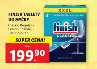 Lidl FINISH TABLETY DO MYČKY nabídka