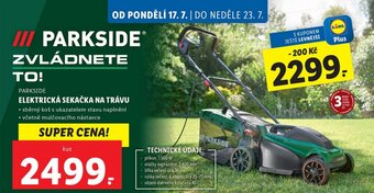 Lidl ELEKTRICKÁ SEKAČKA NA TRÁVU nabídka