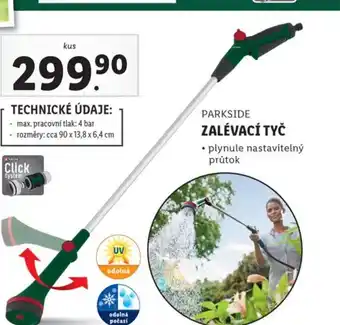 Lidl PARKSIDE ZALÉVACÍ TYČ nabídka