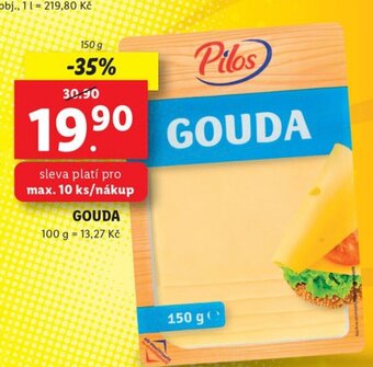 Lidl GOUDA nabídka