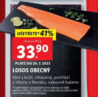 Lidl LOSOS OBECNÝ nabídka