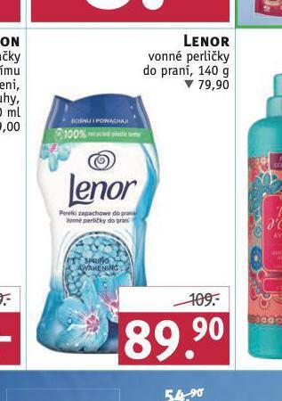 Rossmann Lenor vonné perličky nabídka