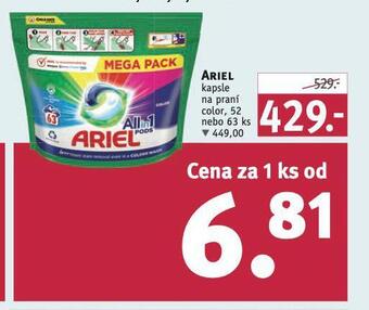 Rossmann Ariel kapsle na praní nabídka