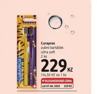 dm drogerie Curaprox zubní kartáček nabídka
