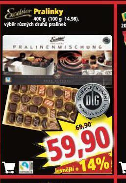 Norma Pralinky nabídka