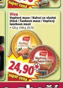 Norma Viva šunkové maso nabídka