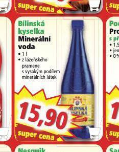 Norma Bílinská kyselka nabídka