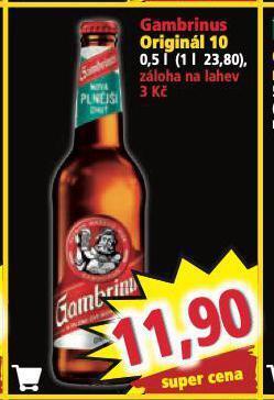 Norma Pivo gambrinus nabídka