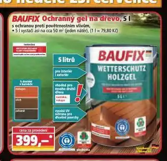 Norma Baufix ochranný gel na dřevo nabídka