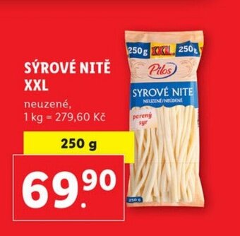 Lidl SÝROVÉ NITĚ XXL nabídka