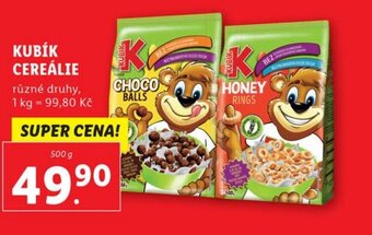 Lidl KUBÍK CEREÁLIE nabídka