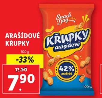 Lidl ARAŠÍDOVÉ KŘUPKY nabídka