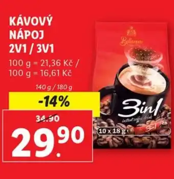 Lidl KÁVOVÝ NÁPOJ 2V1 / 3V1 nabídka