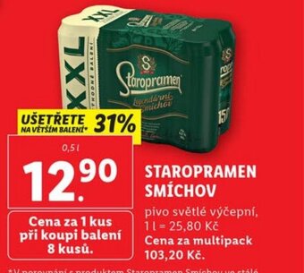 Lidl STAROPRAMEN SMÍCHOV nabídka