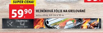 Lidl HLINÍKOVÁ FÓLIE NA GRILOVÁNÍ nabídka