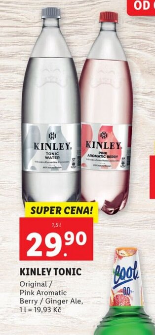 Lidl KINLEY TONIC nabídka