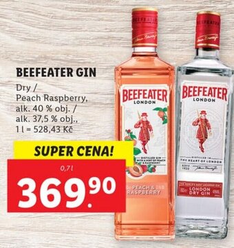 Lidl BEEFEATER GIN nabídka