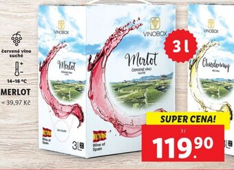 Lidl MERLOT nabídka