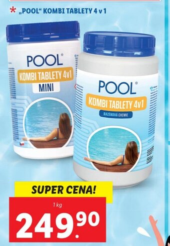 Lidl * POOL" KOMBI TABLETY 4 v 1 nabídka
