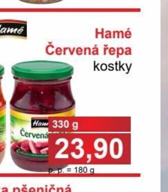 PLUS JIP Hamé Červená řepa kostky nabídka
