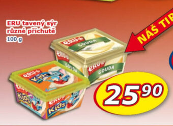 ESO MARKET ERU tavený sýr různé příchutě nabídka