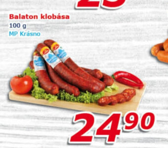 ESO MARKET Balaton klobása nabídka