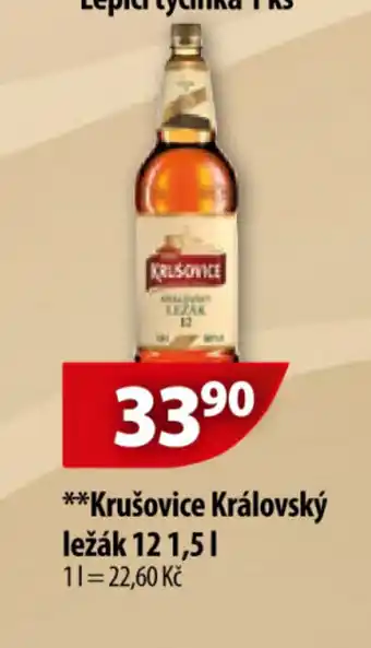 CBA Krušovice Královský ležák 12 1,5L nabídka