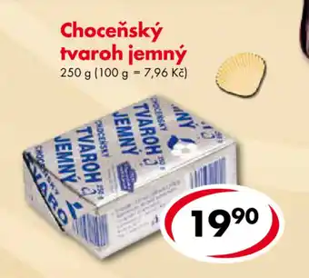 CBA Chocenský tvaroh jemný 250g nabídka