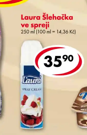 Laura šlehačka ve spreji 250ml