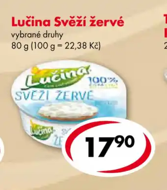 CBA Lučina Svěží žervé 80g nabídka